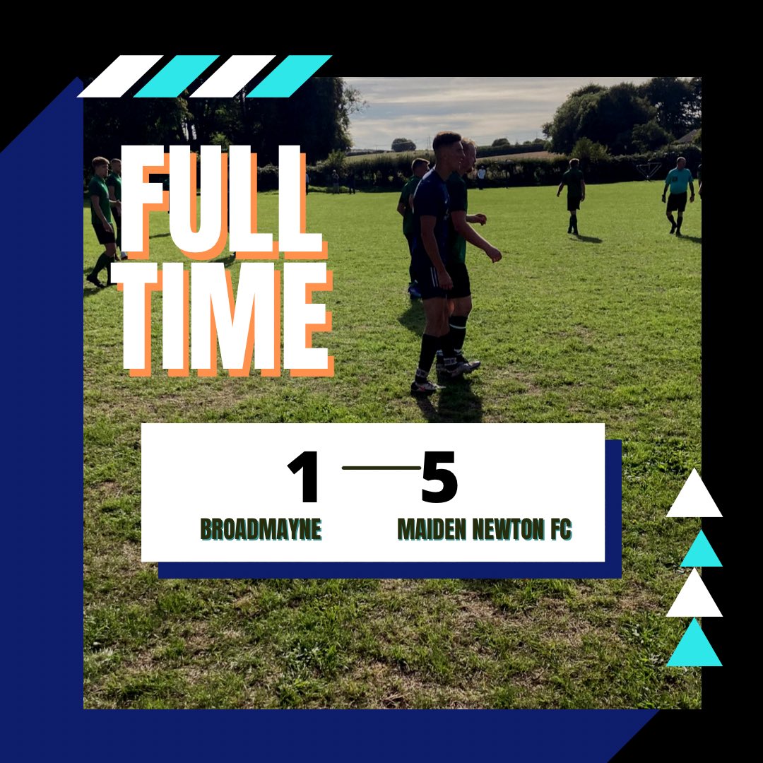 BroadmayneFc's tweet photo. Full time Broadmayne 1-5 Maiden Newton. https://t.co/AaA57q2dzy