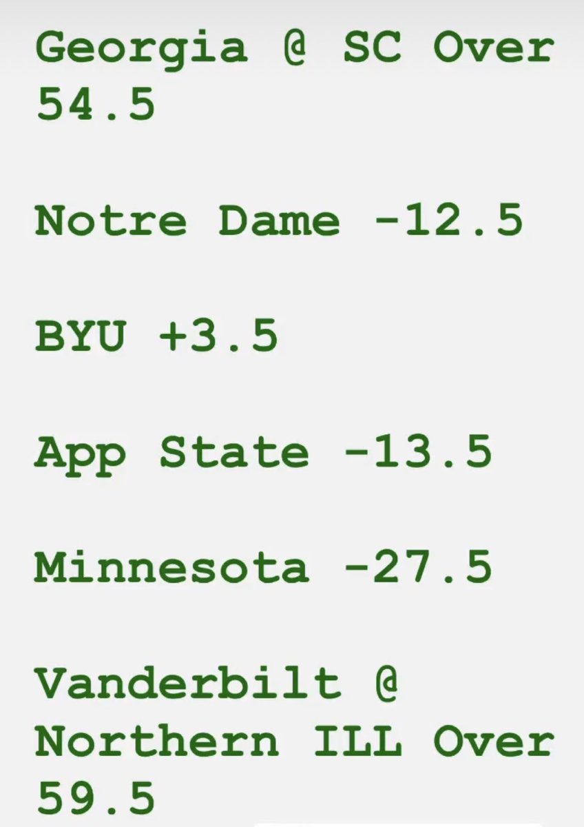 Get rich or die trying #CollegeFootball #collegegameday #gamblingtwitter #gambling