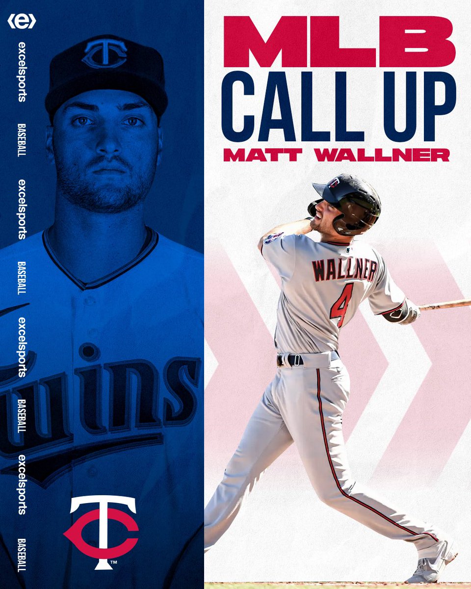 The hometown kid is making his Major League debut today. Welcome to the big leagues, @Matt_Wallner! #exceling