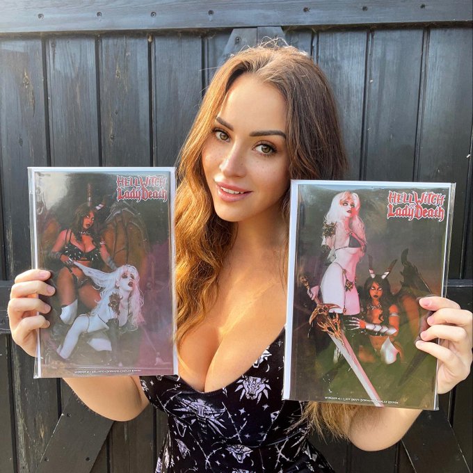 EXCLUSIVE Hell Witch &amp; Lady Death bundle!!   I only have 4 available which means they&rsquo;ll go quick!!!