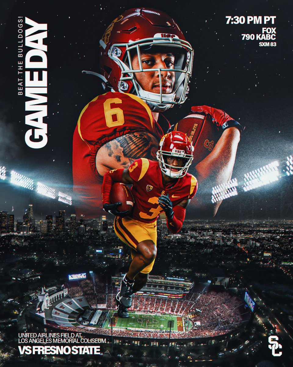 USC_Athletics's tweet photo. Light it up! https://t.co/6YlcjWdmNi