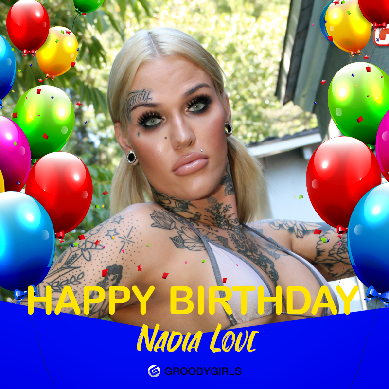 GroobyGirls on Twitter: "We couldn't forget Nadia Love, it's her