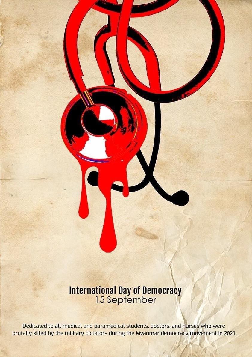 morpheuswint's tweet photo. Dedicated to all medical and paramedical students, doctors and nurses who were brutally killed by the military dictators during the Myanmar democracy movement in 2021 and 2022
#WhatsHappeningInMyanmar https://t.co/JMn2Xf7Gt3