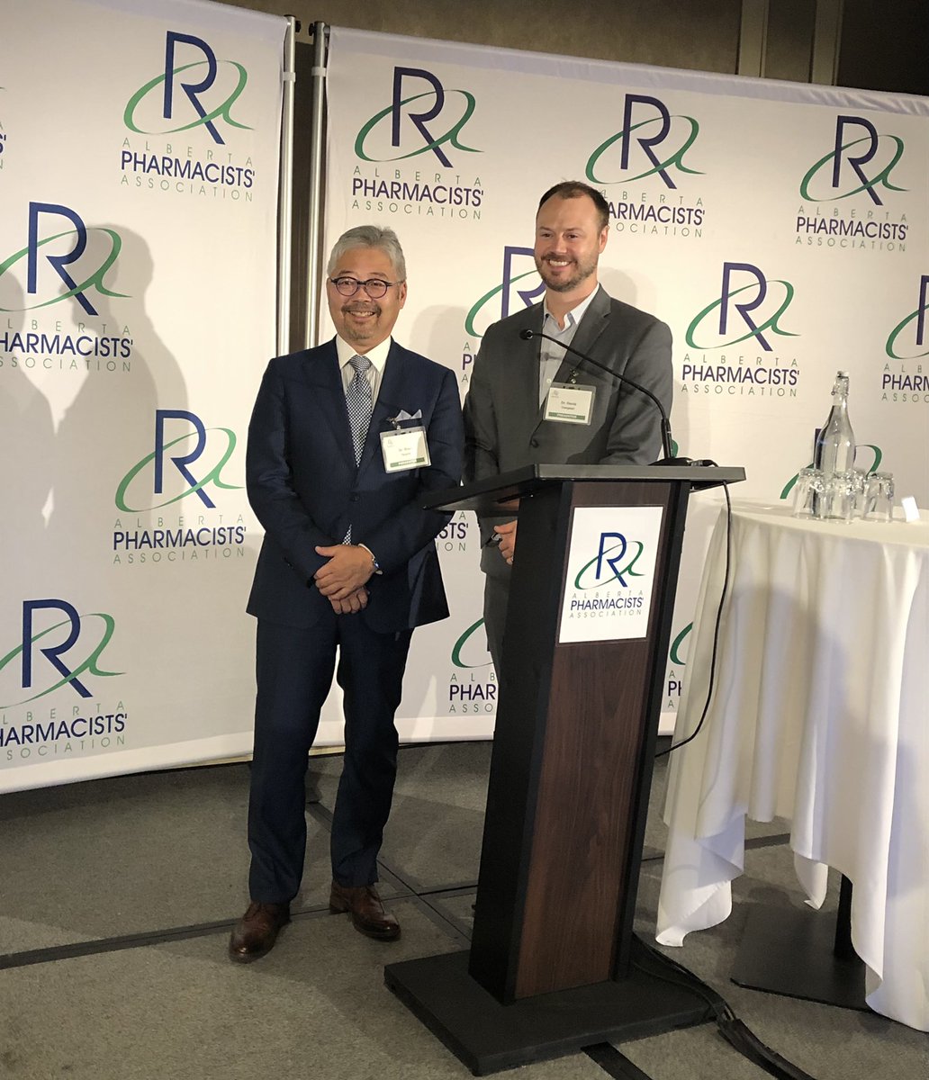 Great presentation this morning by <a href="/Ross_Tsuyuki/">Ross Tsuyuki, BSc(Pharm), PharmD, MSc, FACC, FCAHS</a> and Dr. David Campbell.
#rxalearn <a href="/ABPharmacists/">RxA</a>