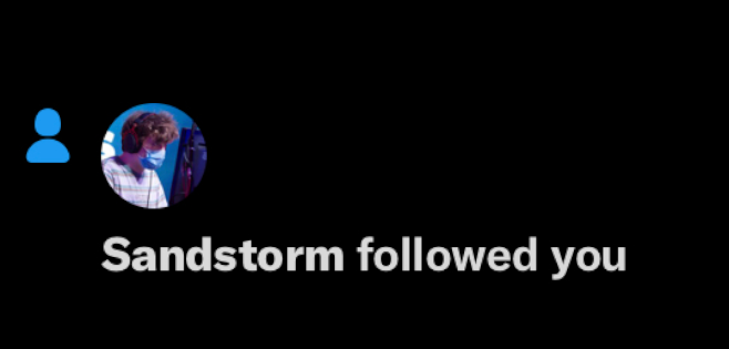 Sandstorm tweet media