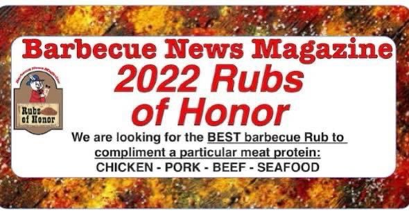 BBQNewsMagazine's tweet photo. The entry deadline is less than 3 weeks away!
You can find your entry form on our website or by clicking on this link: https://t.co/2Ml7Qq2QSV
#rubsofhonor #nowthatsmokin #nowthatsgrillin #benquen #2022RubsOfHonor https://t.co/doB7nNVRYQ