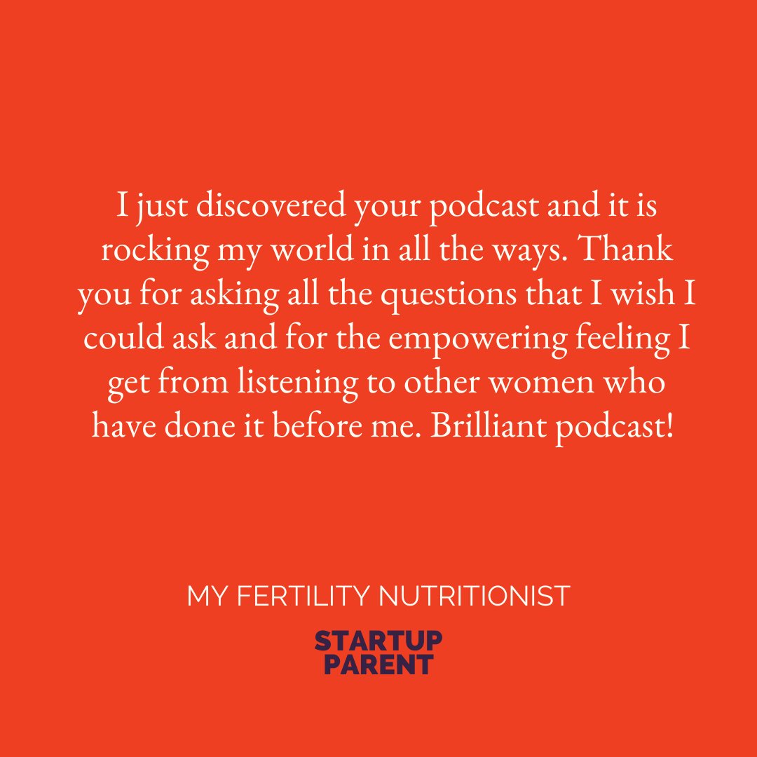 Grateful for all the people who keep finding the Startup Parent podcast and telling us what it means to them. If you're a founder, leader, or entrepreneur with kids, or you want to be in the company of other folks like us, go find the Startup Parent podcast.