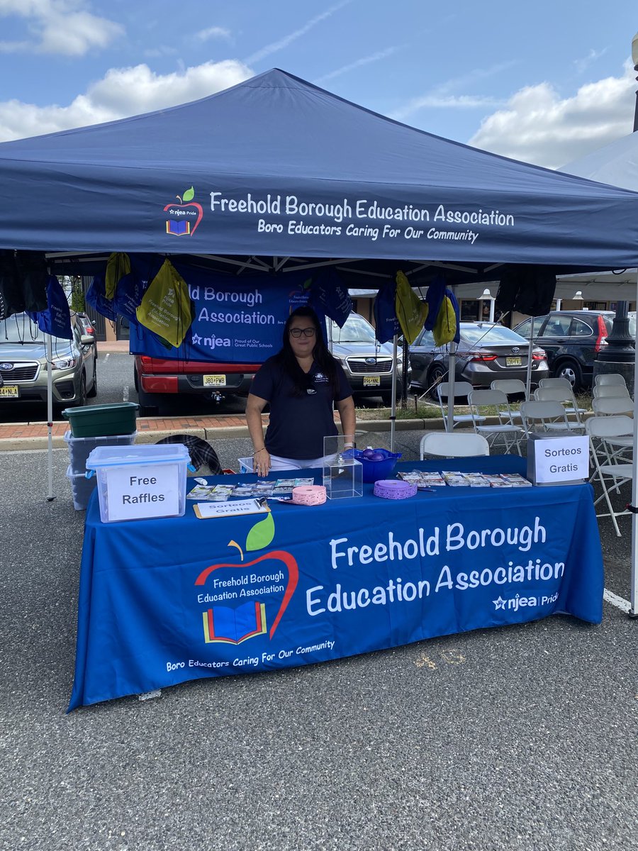 Come to the Latino Festival in Freehold today! Stop by our table for free raffle giveaways, and say hello to some very friendly teachers!!