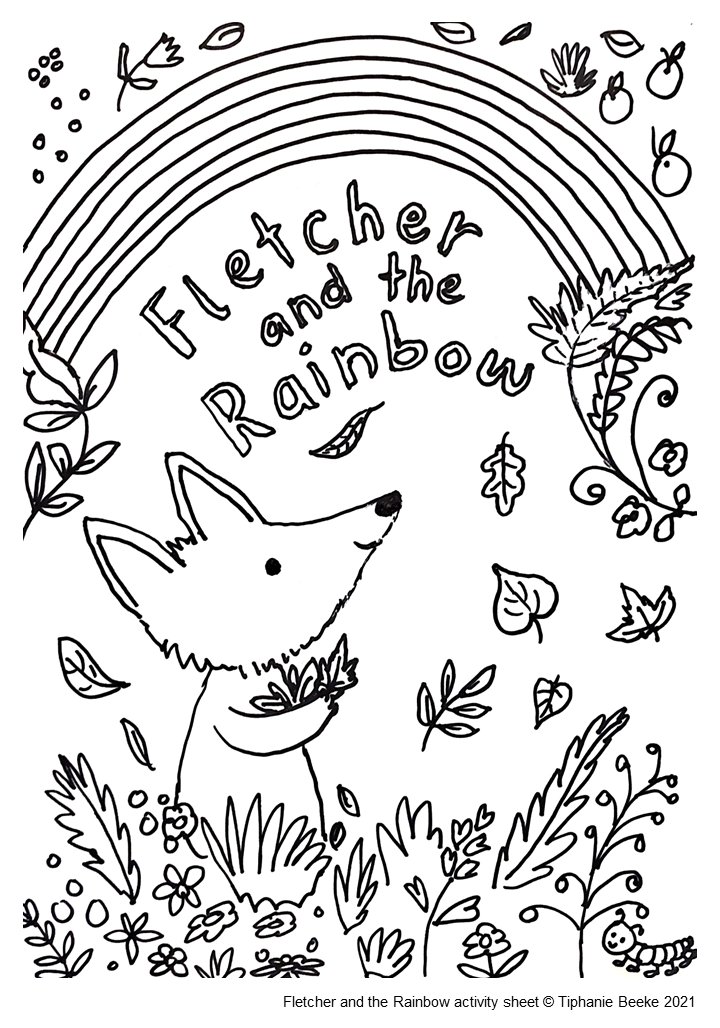 RawlinsonJulia's tweet photo. Fletcher and the Falling Leaves and Fletcher and the Rainbow colouring sheets by @TiphanieBeeke - free to print and share #FletchersFourSeasons #ColouringSheets https://t.co/A1EFrn9Hk8