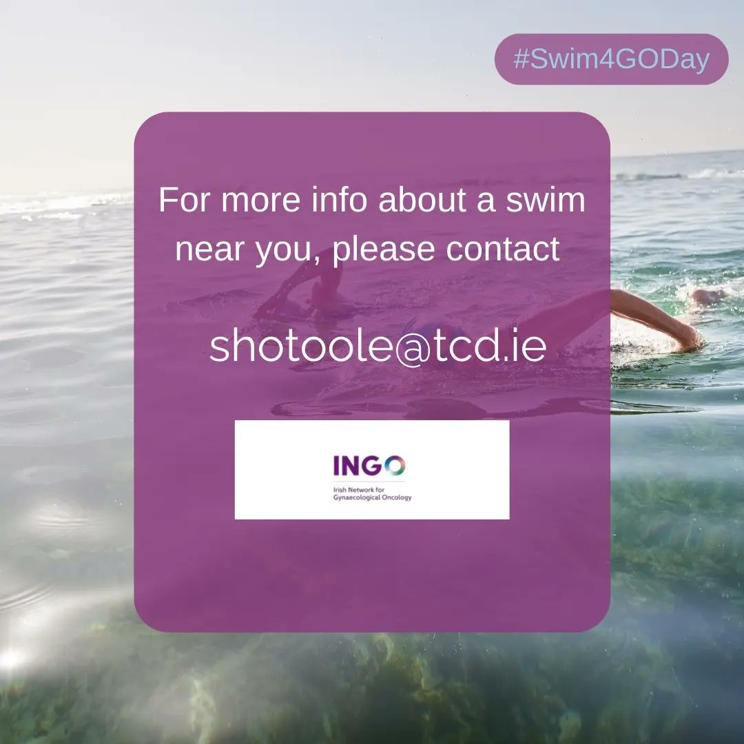 Dip or Dance for #WorldGODay?
Increase you activity level to maintain a healthy weight and reduce your risk of uterine cancer #Swim4GODay see all locations in next tweet or just organise your own!
More on Dance tomorrow so stay tuned!