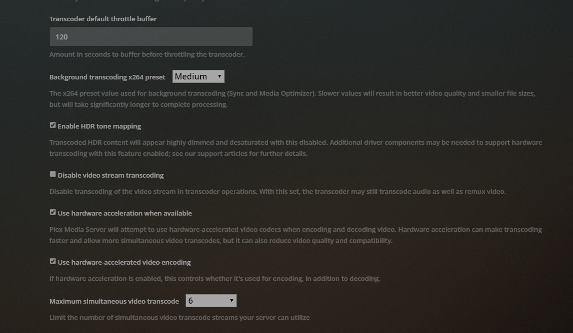 ScottyBeGood's tweet photo. I think I am failing to understand how to get @plexpass  to transcode using GPU. I'm running plex in a docker with @unraid and pretty sure I'm missing something here. R5 3600 and GTX 1050ti Driver 515.65.01 installed by nvidia driver plugin. https://t.co/kI0BdAxBT9
