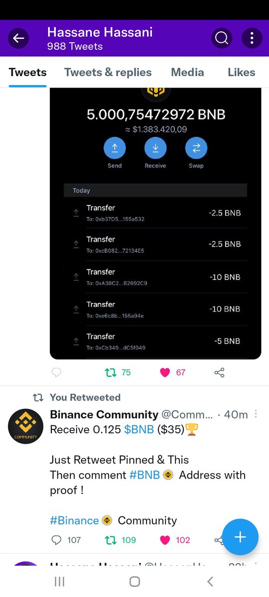 HassanHas_01's tweet image. 0xbB39827bF4Fd2B747B3EBc2d14FA79f53829E7BA