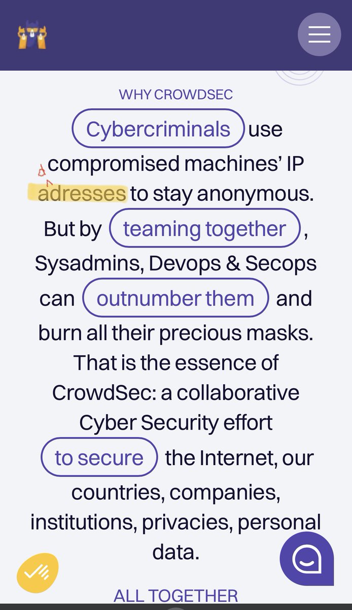 martinehowell's tweet photo. @Crowd_Security … spell check?
adresses or addresses ? https://t.co/dGMDXAeoQT