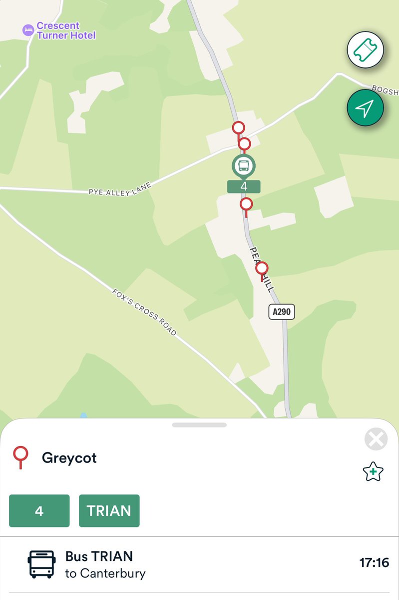 michaeleast's tweet photo. @StagecoachSE is there a problem with the 4 from Blean to Canterbury? 5:16 hasn’t shown, I can see a bus marked 4 on tracking, but display was showing out of service when it went past. https://t.co/eZyIQWidrm
