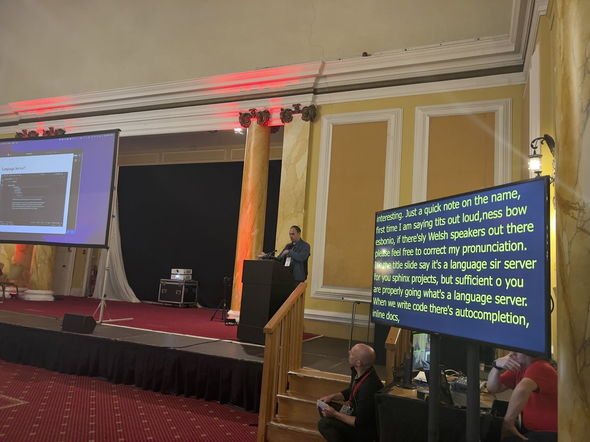 drvinceknight's tweet image. Absolutely delighted and proud to see @alcarneyme present his new language server for sphinx: github.com/swyddfa/esbonio

#pyconuk