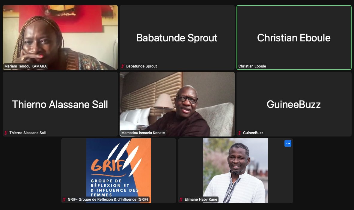 GRIF_Femmes's tweet photo. Question from attendee:
Should Senegal leave the CFA franc zone?
Response from Thierno Alassane Sall @TasOfficiel :
"Produce enough to not depend on the rest of the world and get the rest of the world to depend more on us."
#PanelGRIF #SpacesGRIF
#JoinTheConversation https://t.co/Kvcm8KxdUi