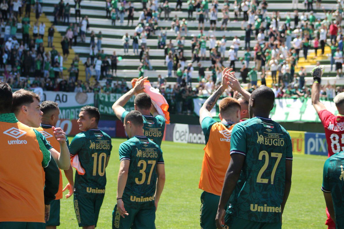 ChapecoenseReal's tweet image. Os aplausos merecidos pelo espetáculo à parte feito pela nossa torcida nesta manhã! O nosso 12° jogador está na arquibancada! 

📸 João Heemann | ACF 

#VamosChape