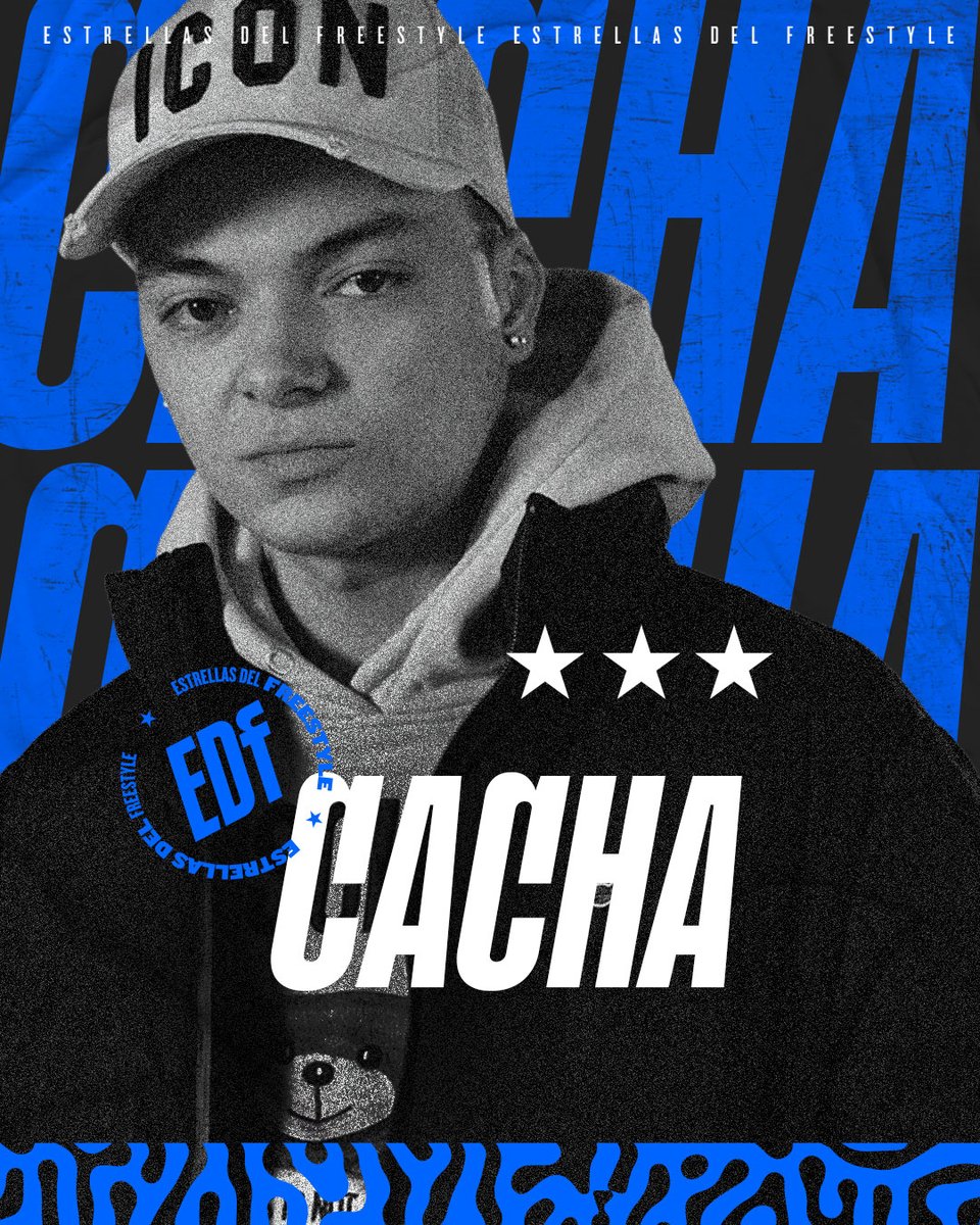 EstrellasFree's tweet photo. Argentina en la casa 🇦🇷
Bienvenido Cacha a EDF 🔥
📅 19 de noviembre
🚩 Arena Cañaveralejo
Adquirí los boletos en el link de la bio ☝

#EDF #EstrellasDelFreestyle https://t.co/yt5rHmb78N
