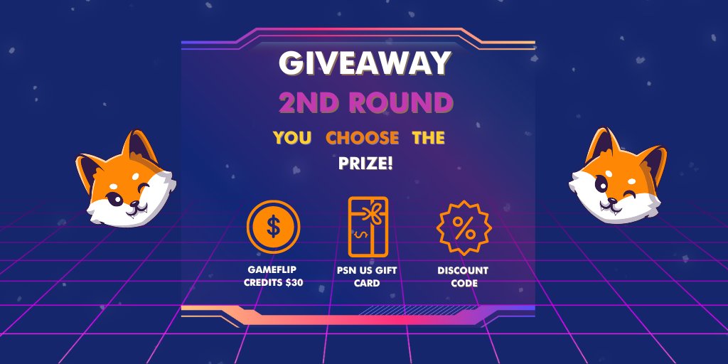 Gameflip's tweet photo. TIME FOR ROUND 2! 

Join and vote for your favorite reward!

Which one do you prefer? 

Vote in the comments + Profile code

Don't forget to share 🔁and like 💙this post too 

Join here: https://t.co/4ZRAM02Miv https://t.co/WaxhUS91a2