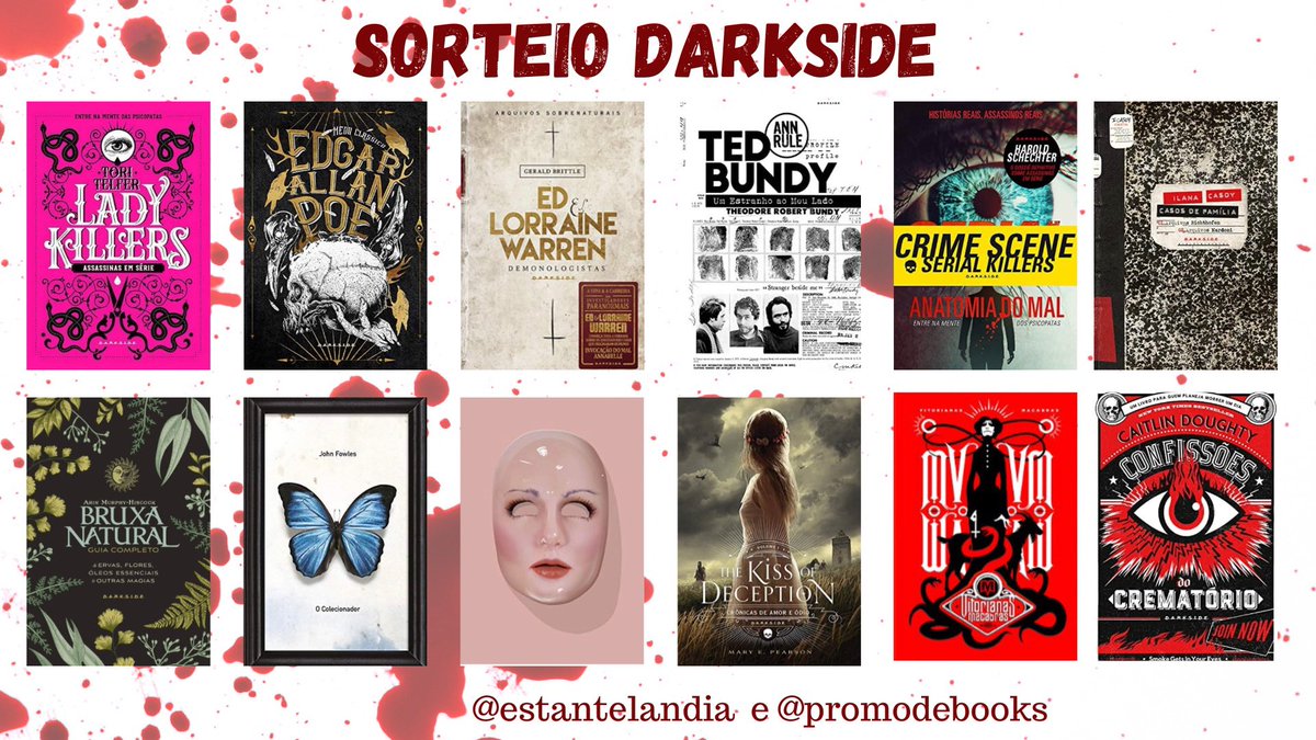 promodebooks's tweet photo. 📚📚 Sorteio Darkside 📚📚

🏆 Prêmio:
✨ Um livro dentre as opções da imagem!

↪️ Regras:
• Seguir @promodebooks e @estantelandia 
• Comentar o livro desejado
• Dar RT nesse tweet (sem citar)

Resultado: 24/09! 🍀📚 https://t.co/3cXWAZPban