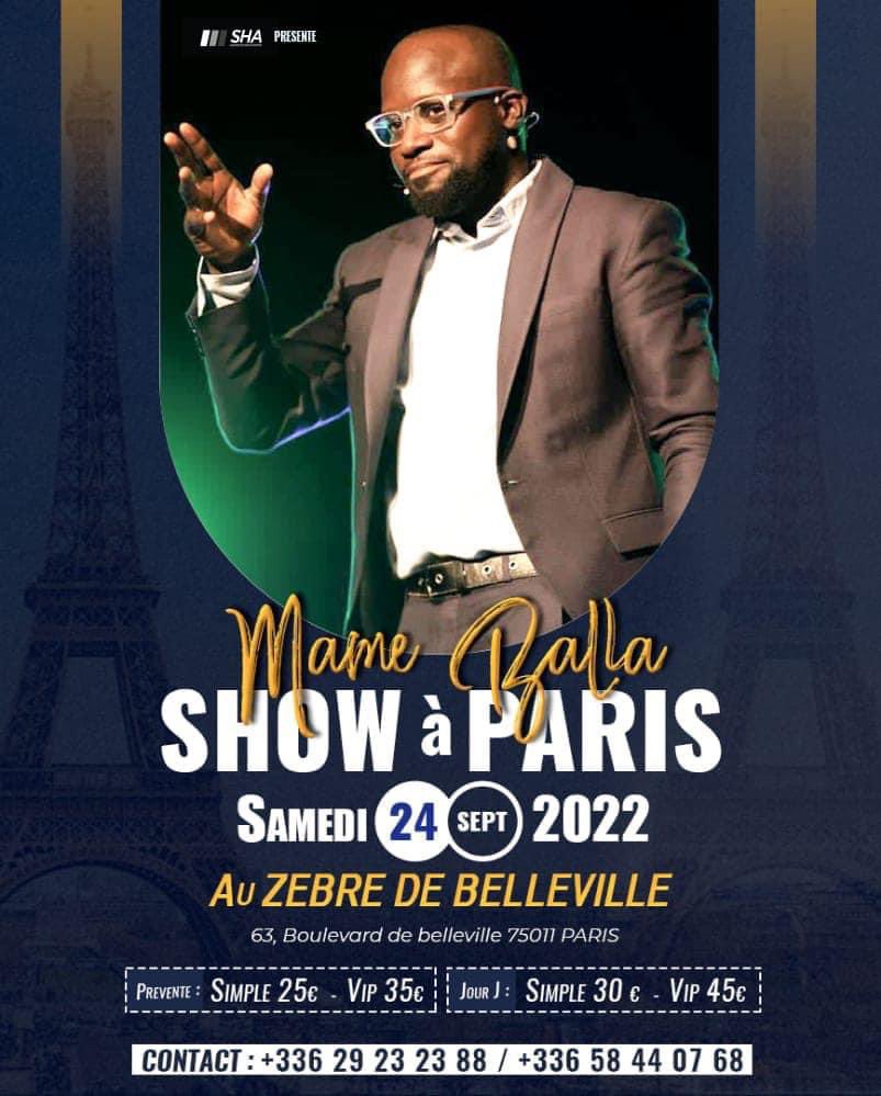IbrahimeFAYE's tweet photo. Une seule date: Samedi 24 Septembre, Mame Balla Show @MameBallaMbow2 bonne chance 🤩♥️
#mameballashow #paris #senegal #mameballambow https://t.co/eU86CPDLz2