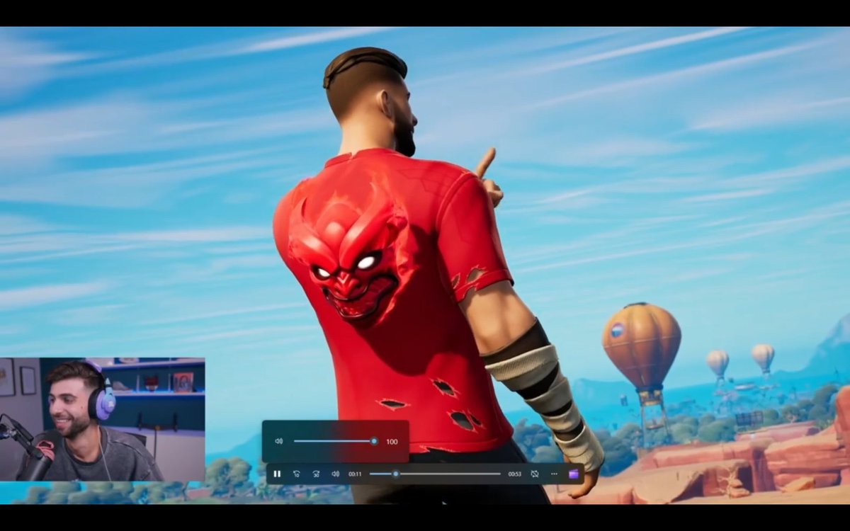ForgenYT's tweet photo. @Kronnos_FNLeaks @SypherPK En el tráiler de presentación se ve un globo con el logo de la empresa de seguridad @Kronnos_FNLeaks https://t.co/JTXVP7Ygpw