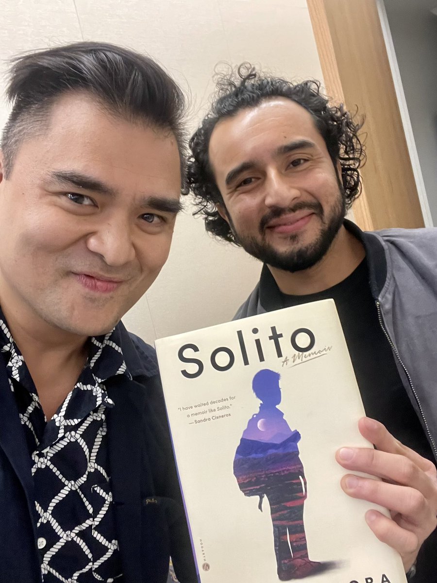 Deeply proud of @jzsalvipoet and his memoir, SOLITO, an instant @nytimes bestselling book that breaks new ground in the American literary canon. Your work defines American, my friend.