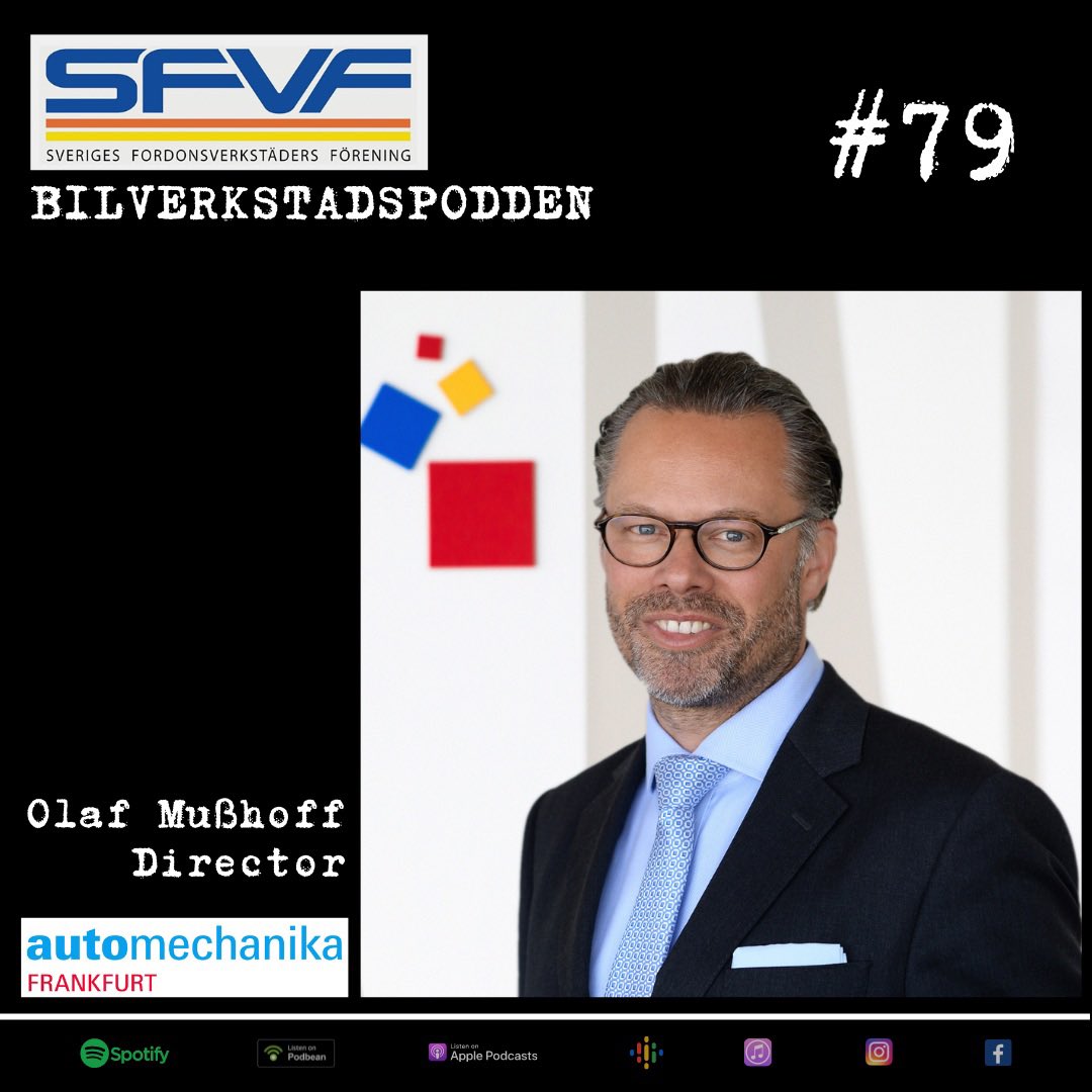 Bilverkstadspod's tweet photo. Olaf Musshoff, direktör för Automechanika 
#Automotive #auto #automotiveaftermarket 

https://t.co/GpaWuifxoB https://t.co/uhT8cINueG