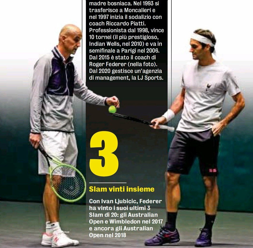 hanay on X: "▸ By the way, how did you know from Roger Federer that he was  ready to say enough? Ljubicic: Obviously it was a shared, elaborate  decision. A choice that