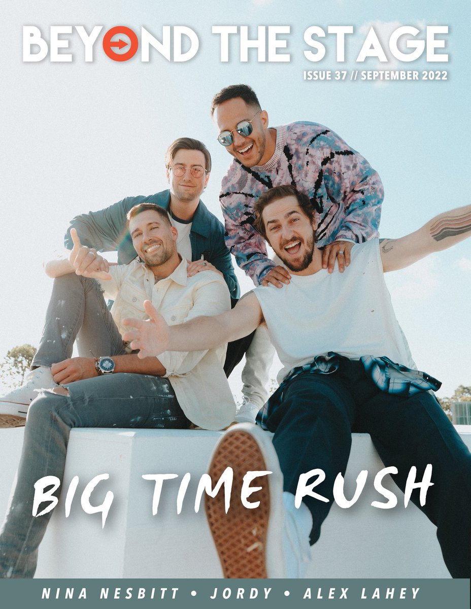 btsmag's tweet photo. Our new issue with @bigtimerush, @ninanesbitt, @JORDYMUSIC, @AlexLahey, @ROSIEmusicc, @lollapalooza and more is out NOW!🥳

Read for free online: https://t.co/CHtoNvuLOy
Purchase a physical copy: https://t.co/Jt26hh0jhj https://t.co/CFjZ6KquH7