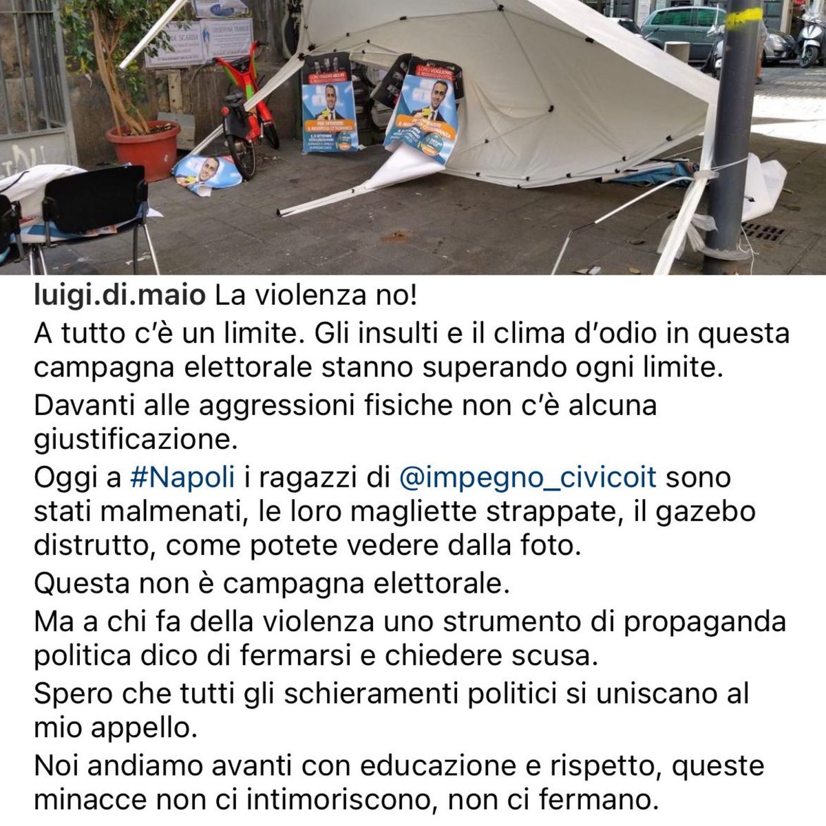 cinzialeonecl's tweet photo. Non possiamo ignorare il clima di intolleranza diffuso nel nostro Paese, queste azioni riprovevoli tipiche dello squadrismo più becero vanno condannate da tutte le forze politiche.
Azioni come questa portarono il fascismo al potere. 
Ma oggi lo sappiamo,  allora ancora no. https://t.co/bhI2jj99MJ