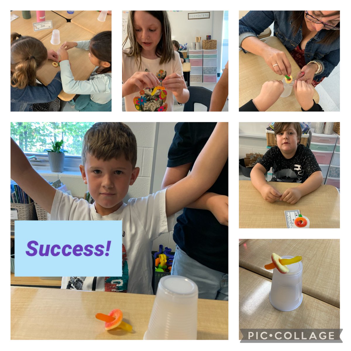 LisaMcCauley10's tweet photo. Mrs. Haker’s Grade 3/4 showed they are up for any challenge. Operation SAVE FRED completed! First day smiles! #teamwork #firsttwoweeks https://t.co/eYwjluznQn