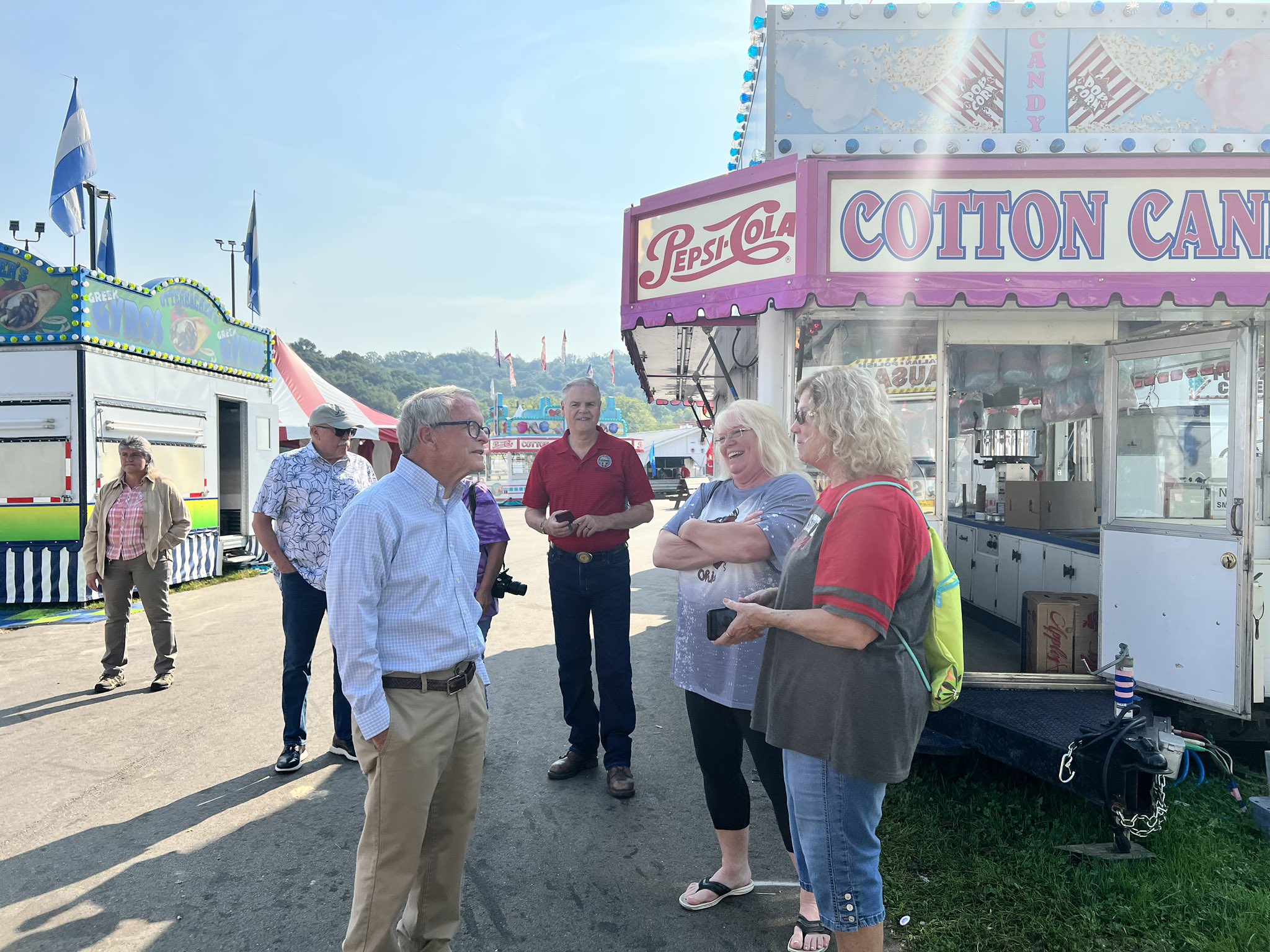 Mike DeWine on Twitter "Wonderful morning at the Hocking County Fair