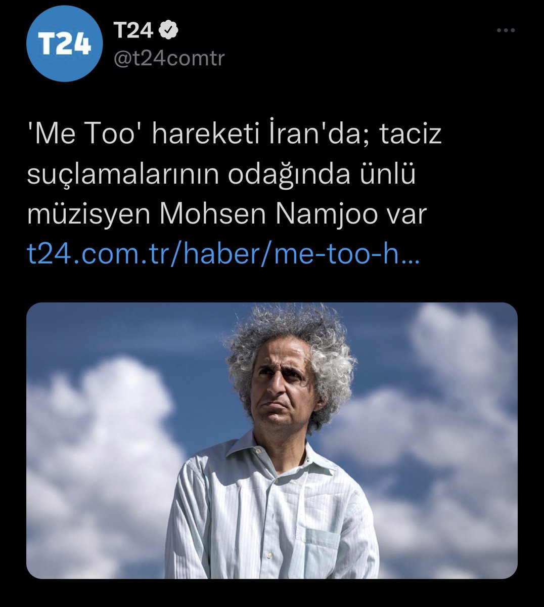 ErdemOzveren571's tweet photo. Bir Kerede Taciz ve Tecavüzlerden
Bahset Erdem Özveren Diyorlar.

Bahsedeyim Elbette ;
Ülkemizde Konser Vereceği 5 İlden
4'ünü İptal Ettirdiğimiz Mohsen Namjoo İran'da Ayrıca Taciz ve
Tecavüzden Yargılanıyor. Siz
Biletlerini Tüketirken Biz Ülkemize
Adım Dahi Atmasın Diyoruz !.. https://t.co/PK2vEt3LyW