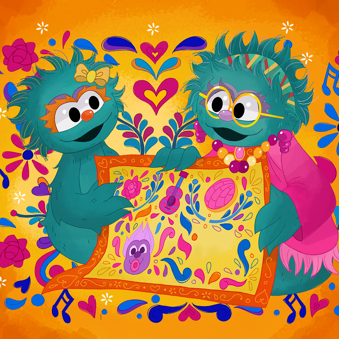 Join Rosita as she looks back on all the amazing things she's learned about her Mexican culture from her abuela, and how those memories come to life in their story quilt! Click here to read the storybook: m.sesame.org/Abuela #HispanicHeritageMonth #LatinxHeritageMonth