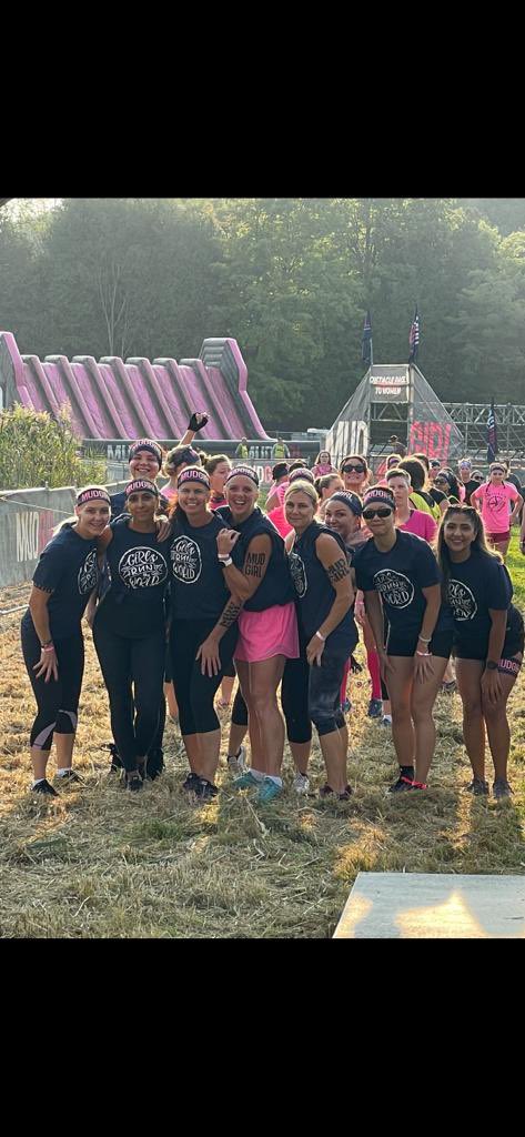 Shelley8022's tweet photo. Teambuilding for PRP Women’s ISN this morning by participating in the 5K Mudgirl in Caledon. We started as one team and we finished as one team!! #women #mudgirl @DC_Milinovich @PeelPolice @ChiefNish @DawnOrr_PRP @RMiller2221 @clholmes1 https://t.co/BoNUZUSCrR