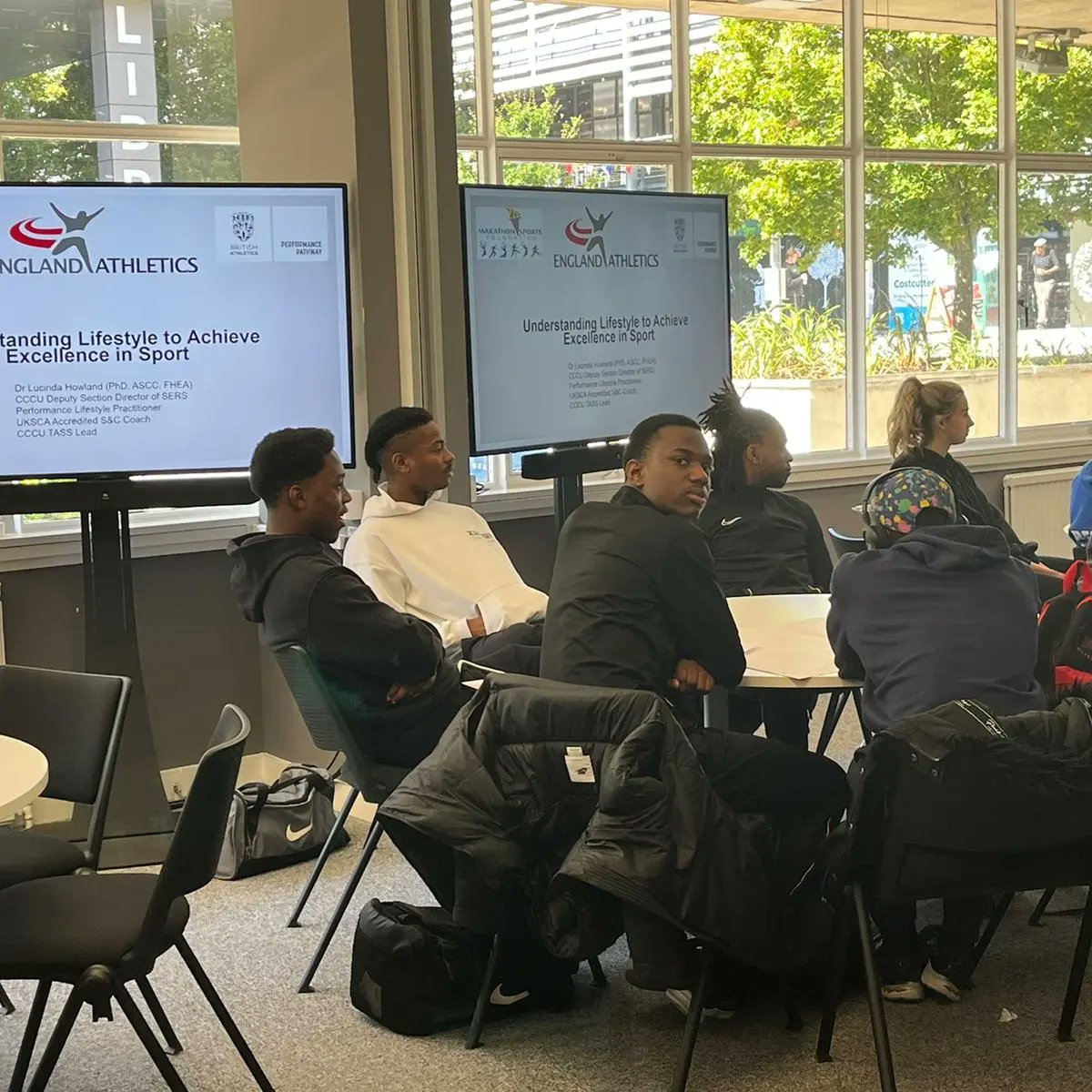 Great #youthtalentprogramme session today <a href="/Bruneluni/">Brunel University of London</a> with our athletes.

Sessions included:

✅️ Anti Doping.

✅️ Lifestyle management.

✅️ Understanding Technical Development.

Athletes did all three. 
Parents/coaches did the doping and lifestyle.

Share your photos with us