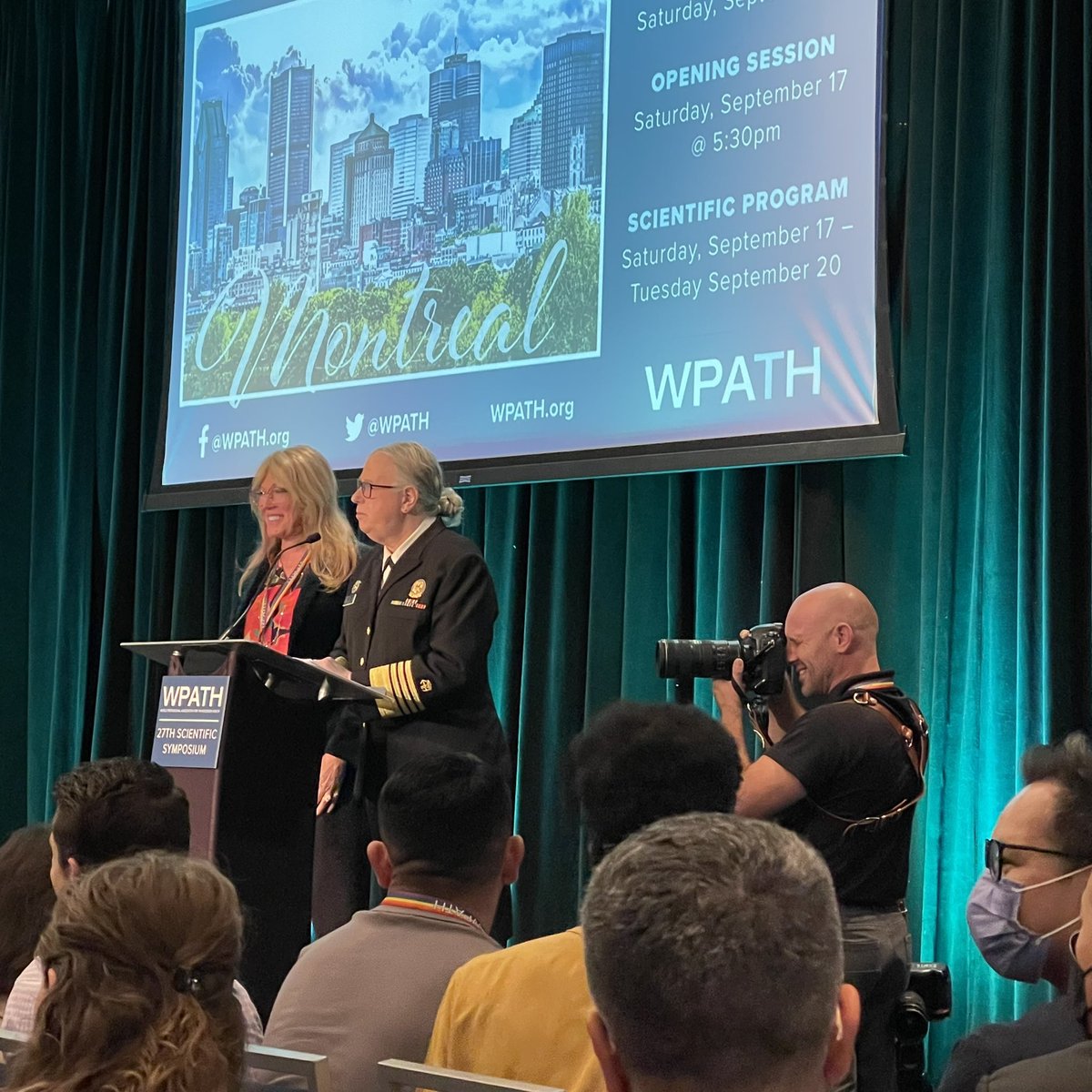 phogenics's tweet image. “Anger and societal pressure are often directed at people who serve others.” Dr. Rachel Levine, U.S. Assistant Secretary for Health #WPATH2022