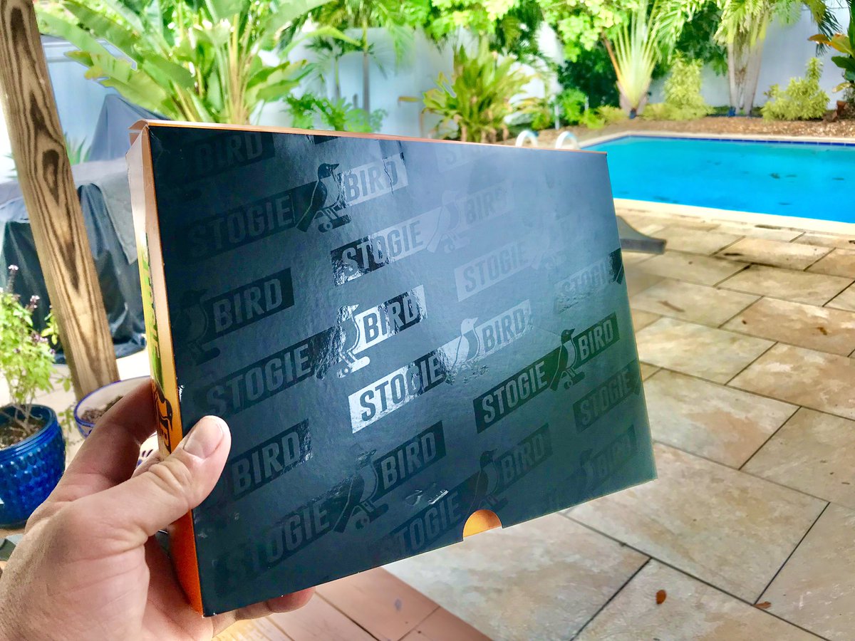 Big thank you to our friends at <a href="/stogiebird/">Stogiebird</a> for this amazing box of goodies! #stogiebird