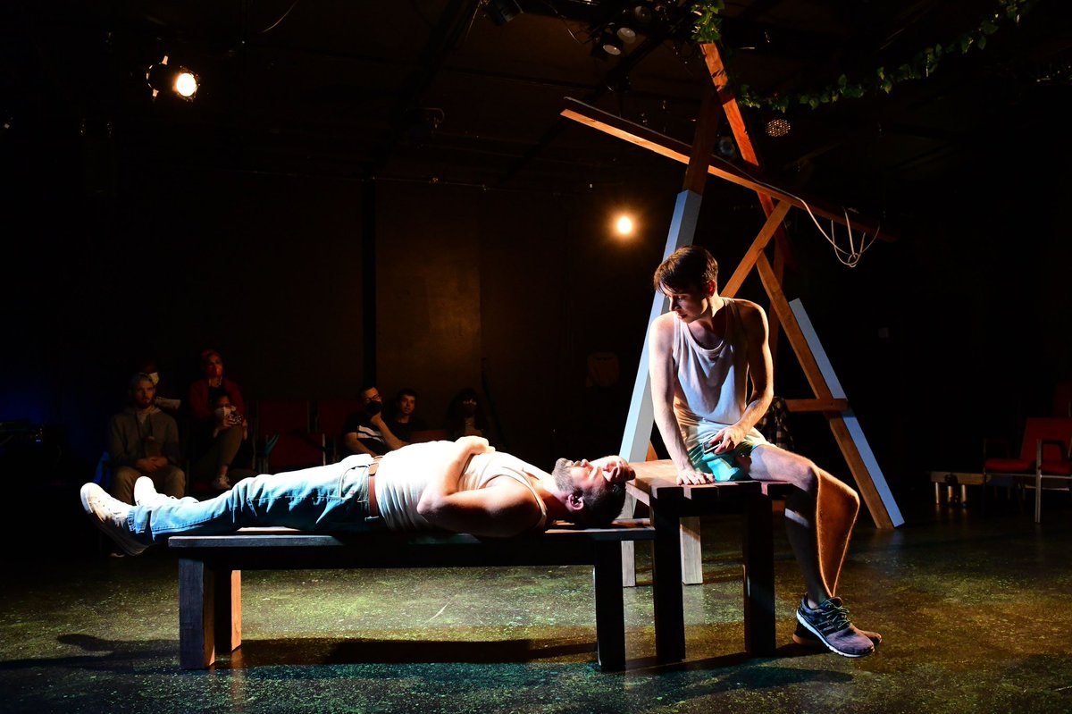 refractedco's tweet image. Happy SOLD OUT #OpeningNight to the cast and crew of the world premiere of #stsebastianplay, our debut show in Chicago! Only two more weekends to catch the show: bit.ly/3QROP9W