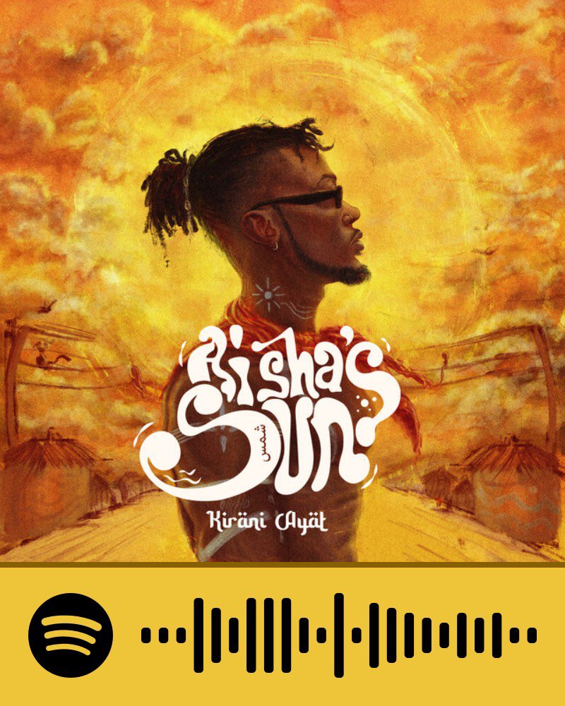KiraniAYAT's tweet photo. For my Spotify fam, here the link to stream Aisha’s Sun https://t.co/KXmFYOTqfW . Enjoy https://t.co/YdcZ3XTyjB
