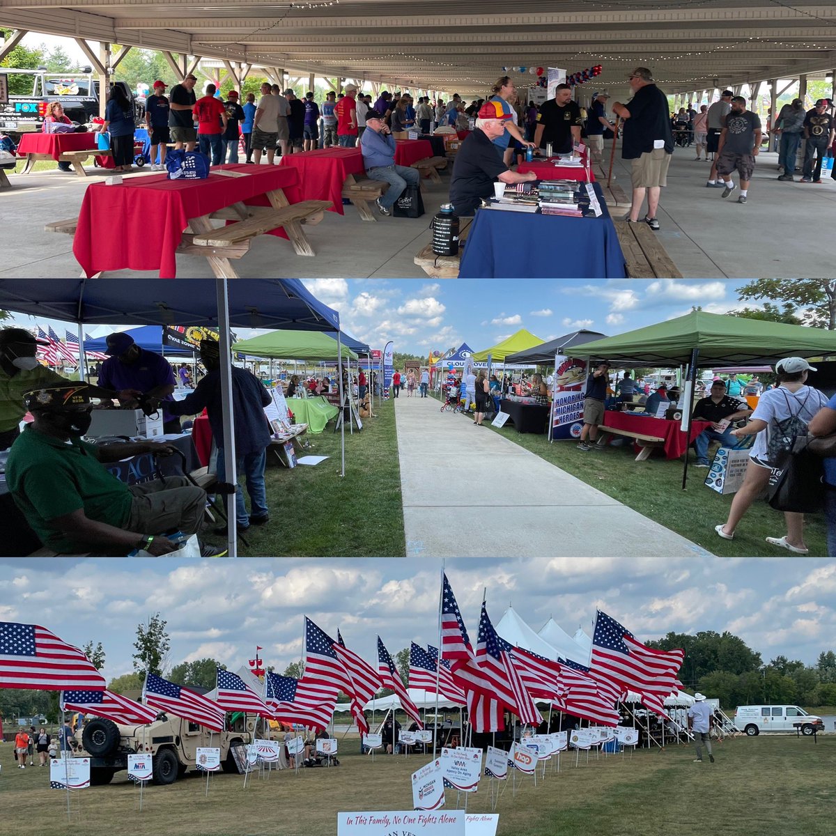 What an amazing day! Over 2,000 Veterans came to this event hosted by Genesee County Department of Veteran Services! Thank you for asking us to be a part of this! <a href="/GeneseeCountyHr/">Genesee County's Human Resources</a> <a href="/tajuana_b2736/">Tajuana Buckley</a> <a href="/jody_delicato/">Jody Delicato</a>