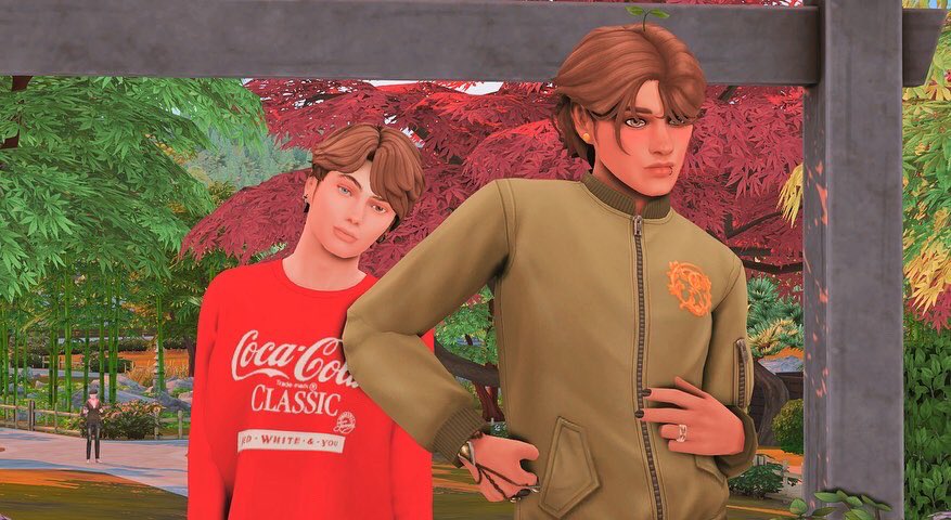 Howell_Legacy's tweet photo. Father & Son 🐺❤️✨
#Sims4 #TS4 #Sims4Werewolves #LouHowellEdit #Ts4gameplay #Sims4poses #HelgatishaPoses #showusyoursims https://t.co/yQd9sF9Bt6