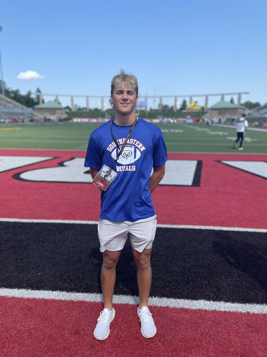 Thank you <a href="/BallStateFB/">Ball State Football</a> for a great game day visit. Thanks <a href="/CoachAI/">Aaron Ingram 🏈</a> and <a href="/coachklynch/">Kevin Lynch</a> for having me. <a href="/HSEFootball/">HSE Royal Football</a> <a href="/IndianaPreps/">Indiana Preps</a> <a href="/IndyWeOutHere/">IndyWeOutHere ‼️</a>