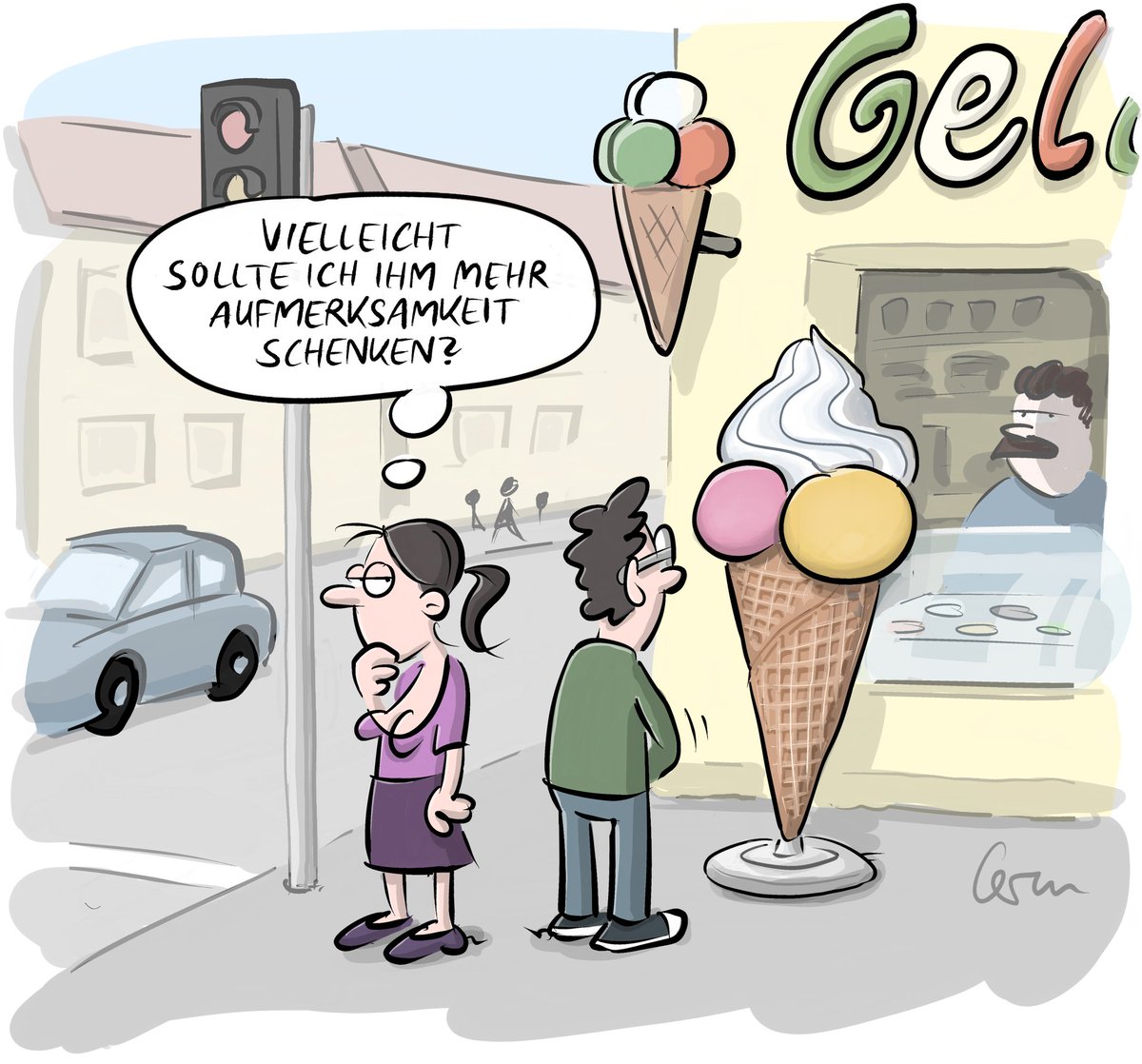 #cartoon #naja #doof #cartoons #heiterbisdunkel #lustigebilder #lachen #lustig #funny #satire #witzig #witz #witzbilder #witzbild #ormerod #insta #instagood #instaart