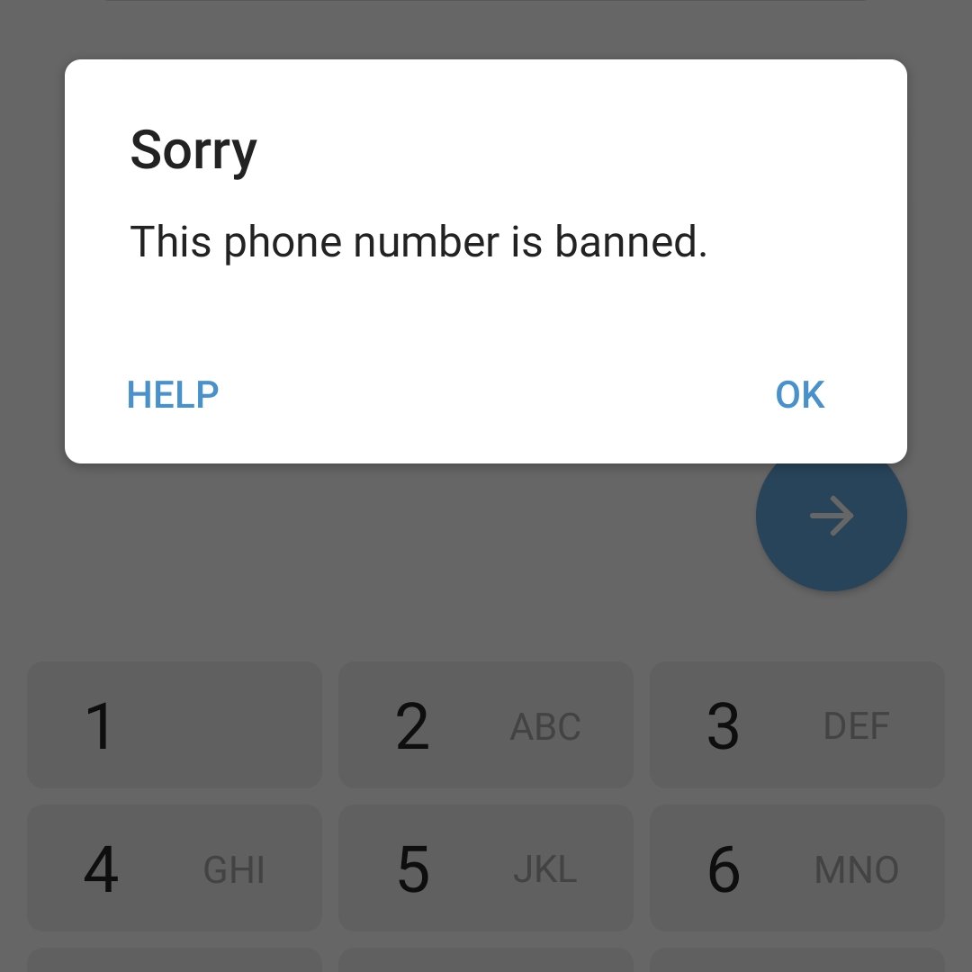 AlphajoeJoe's tweet photo. @telegram @ayumiharuuu Please I have been banned from using telegram 
Please kindly assist unbanned my number please @telegram @smstelegram https://t.co/OZPM7FFOcG