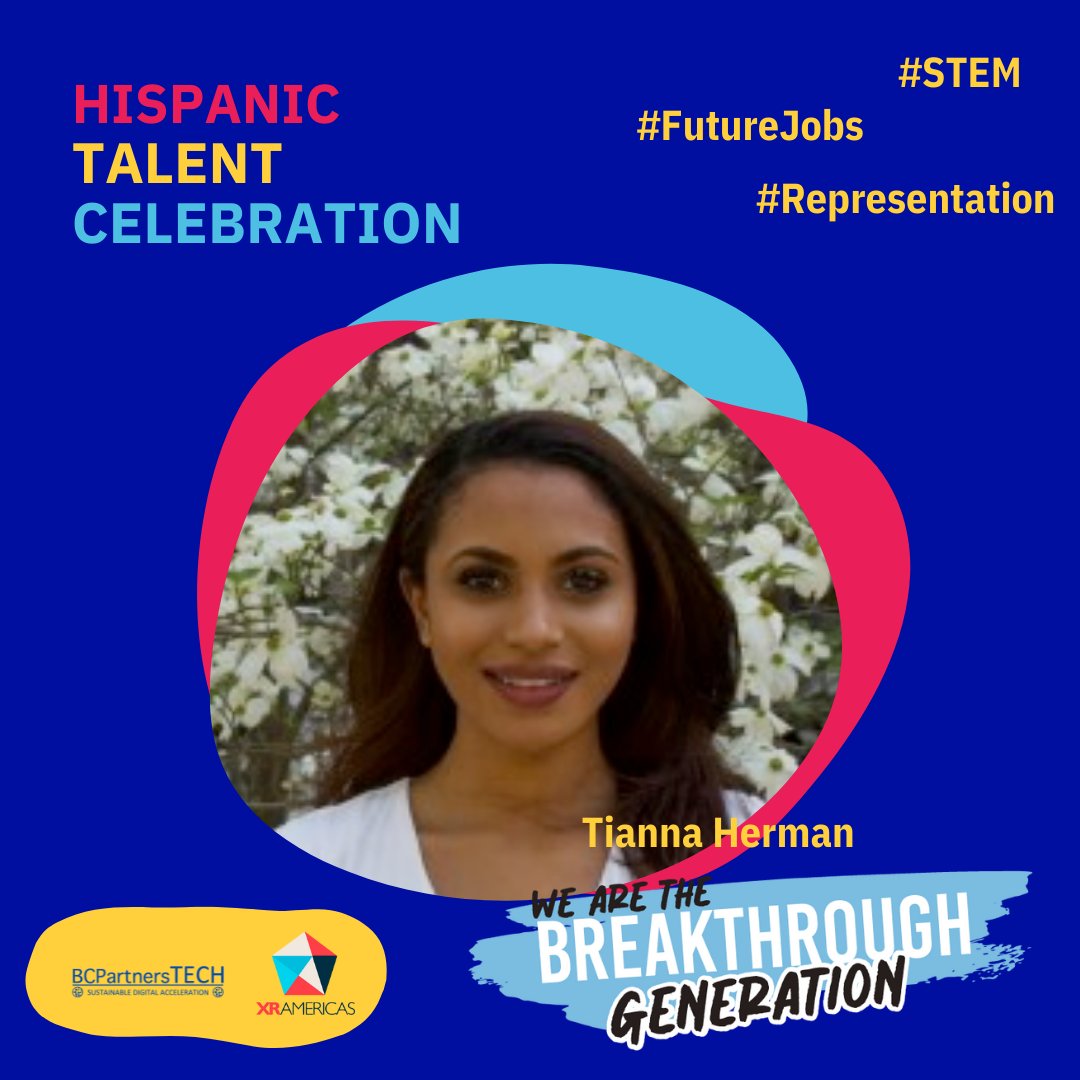 For 2022 XR Americas & BCPartners Tech joined forces to select young Latin talent in STEM. We need to increase the representation!

Are you ready to follow them?

#HispanicHeritageMonth

Tianna Herman        
#health #ClimateChange
linkedin.com/in/tianna-herm…

@bcpartners @VRAmericas