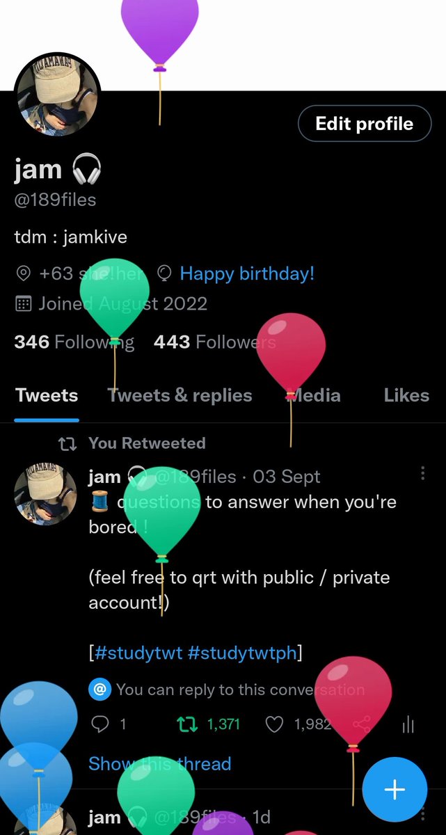 189files's tweet image. it's my birthday 🌷
