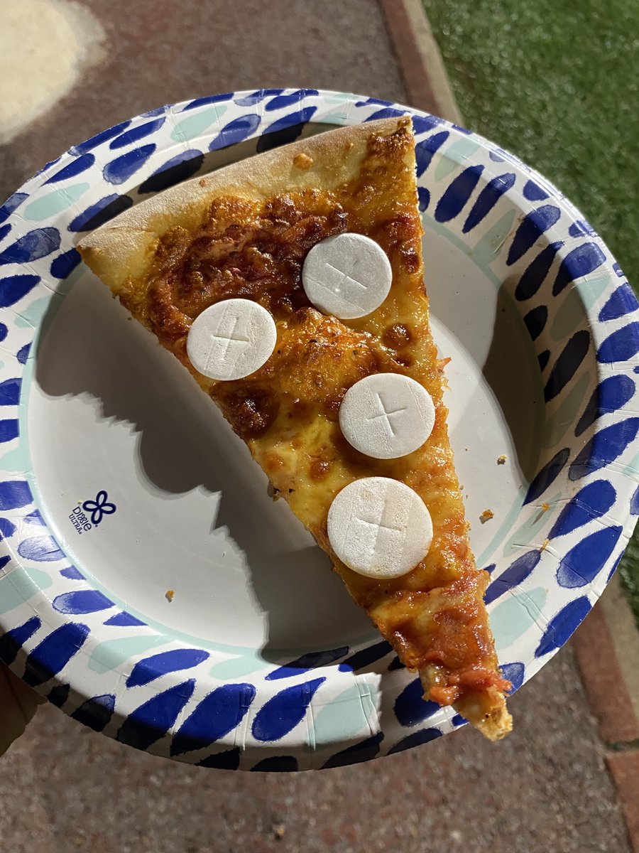 jesus wafer pizza