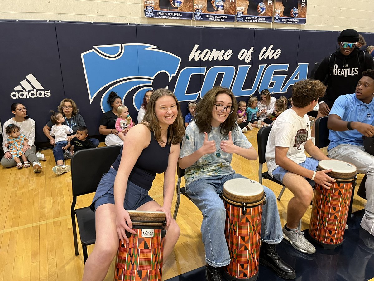wcsCHSjv's tweet photo. World Drumming students performing traditional West African and Brazilian rhythms at the CHS International Festival! https://t.co/UiSZdpcko7
